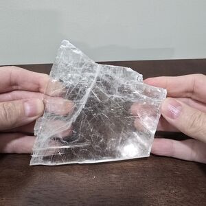 Selenite Crystal Slab